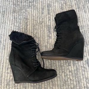Wedge Booties